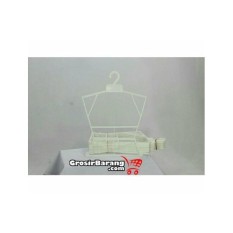 Hanger stelan layang baju bayi anak gantungan baju pakaian toko murah 12 pcs