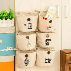 HANGING BAG COTTON / POUCH GANTUNG CANTIK MODEL KOREA