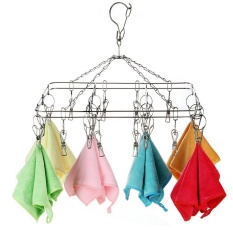 Hanging Rack Non-slip Metal Shirt Celana Coat Clothes Hook Gantungan Menghemat Ruang Penyimpanan Organizer Dry Rak-Internasional