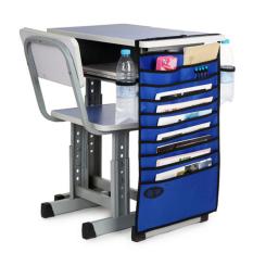 Hanging Table Desk Organizer Meja Belajar Book Rack Buku Alat tulis