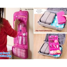 Hanging Toiletries Bag Organizer / Tas Kosmetik / Travel Bag / Toilet Mandi