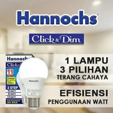 Hannochs Lampu LED hemat energi 3 tingkat keterangan untuk Dekorasi Rumah