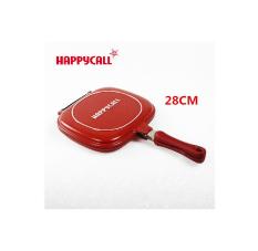 HAPPY CALL DOUBLE PAN STANDAR 28 CM - WAJAN PENGGORENGAN DAN GRILL PAN