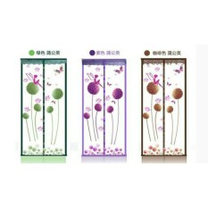 Harga-Gila-Tirai Magnet Pintu Anti Nyamuk Motif DANDELION