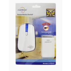 Bel Pintu Door Bell Wireless Remote tanpa Baterai 2 in 1 Function Bell dan Night Light Heles Harnic - D 070K