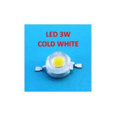 High Power LED 3W Putih / Cold White (8000 - 8500K) 3.2 - 3.4V 700Ma