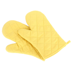 HKS Dapur Memasak Panas Proof Protector Pot Pemegang Sarung Tangan Kuning-Intl