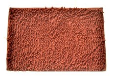Hokki Keset Cendol Microfiber Ukuran 40x60cm - Coklat Tua