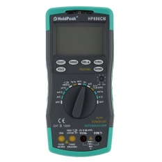 HoldPeak HP-890CN LCD Digital Multimeter DMM with NCV Detector DC AC Voltage Current Meter Resistance Diode Capaticance Tester Temperature Meaurement Auto Range