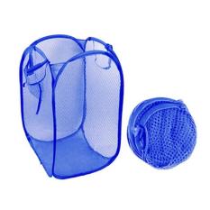 HOLYWINGS - Keranjang Baju Kotor Lipat Multi Color - BIRU TUA