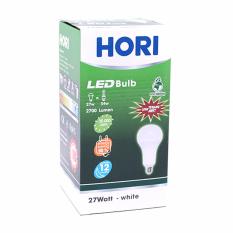 HORI Lampu LED Bulb Bohlam 27Watt / 27 Watt - Putih