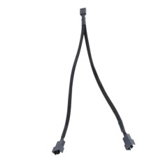 Hot 4pin PMW Kipas Komputer Y Kabel Cabang Kipas PC Konversi Kabel 1 untuk 2 Konektor Kabel Adaptor 4Pin Fan Kabel Ekstensi Line-Intl
