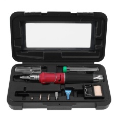 HS-1115K 10 In 1 Besi Solder Gas Pengelasan Tanpa Kabel Kit Penerang Alat-Intl