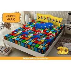 HS Sprei Kintakun Dluxe Motif SUPER MARIO