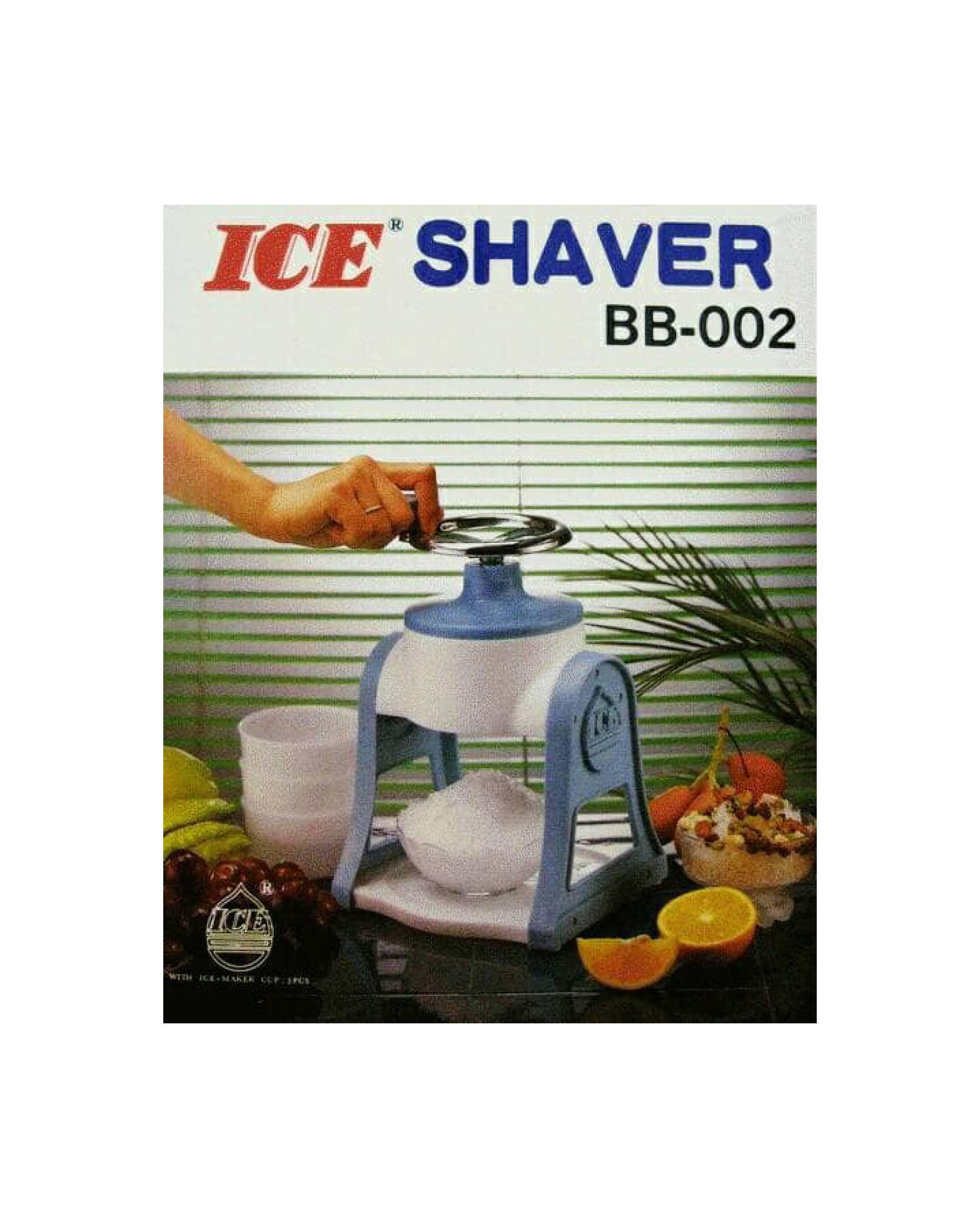 ICE SHAVER ( SERUTAN ES MANUAL ) BB-002