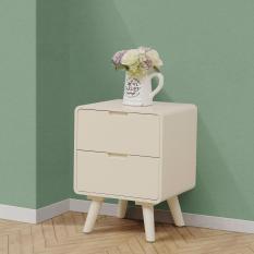iFurnholic Flint Bedside Table - Meja Nakas - Putih Tulang - Gratis Pengiriman Pulau Jawa dan Denpasar