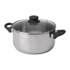 Ikea Annons ~ Panci Stainless Steel Dengan Penutup Kaca 5L Pot wi/ Lid