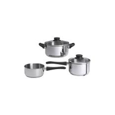 Ikea ANNONS Peralatan masak paket per set isi 5 bhn stainles steel