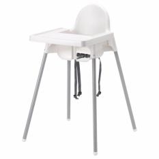 IKEA ANTILOP High Chair, Kursi Makan Anak Dengan Baki, Putih