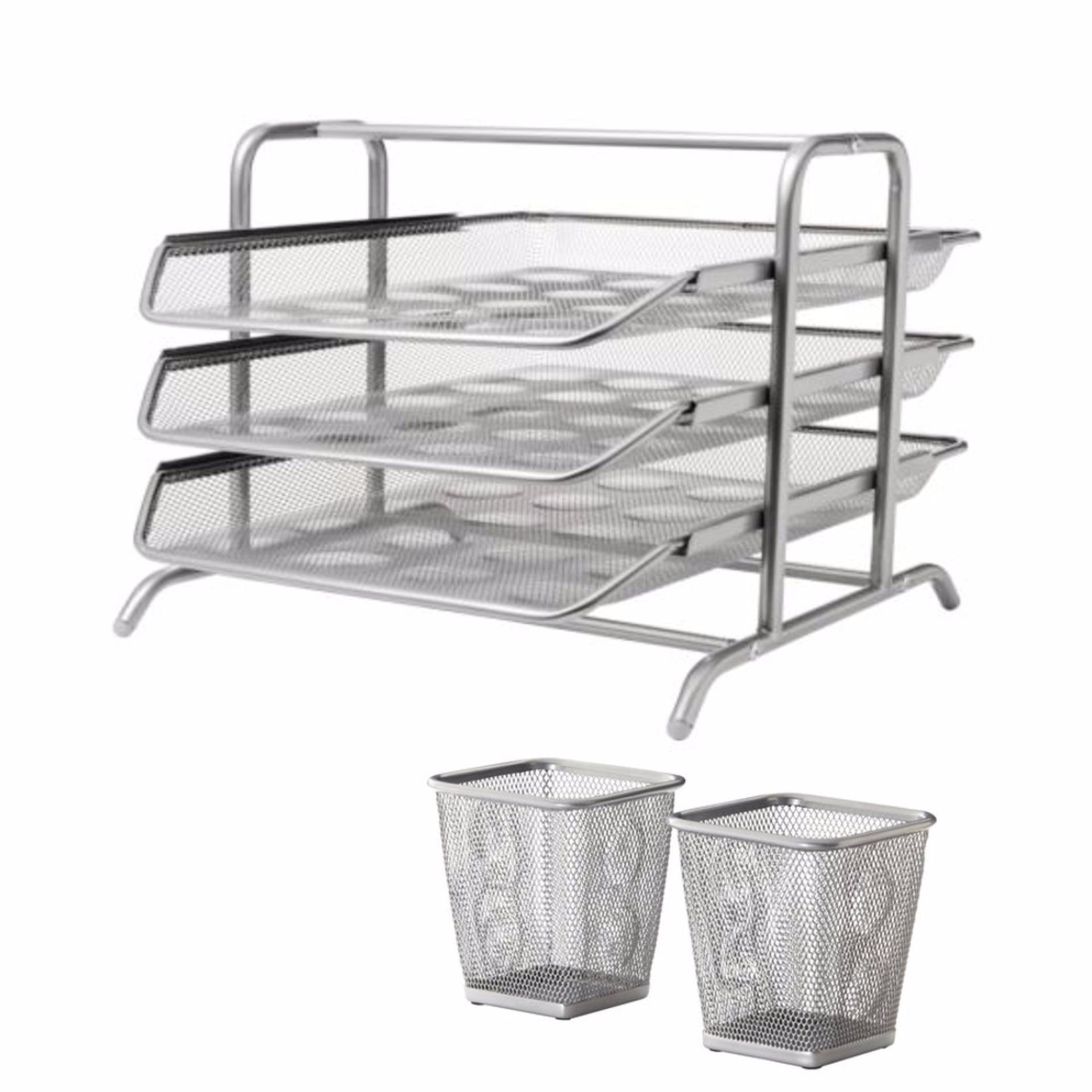 IKEA DOKUMENT Rak Surat & 2 Pcs Tempat Alat Tulis , Dokument Letter Tray & Pen, bundle IKEA DOKUMENT Rak Surat & 2 Pcs Tempat Alat Tulis , Dokument Letter Tray & Pen, bundle
