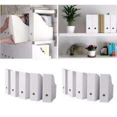 Ikea File Box Organizer 4 Pcs Tempat Penyimpanan File Buku Majalah Praktis Dan Multifungsi