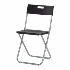 Ikea Gunde Kursi Lipat - Hitam