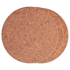 IKEA Heat Alas Panci Bahan Gabus 3 Pcs - Coklat