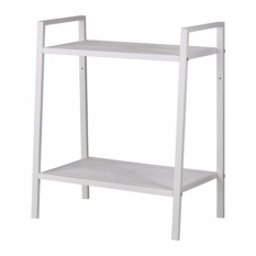Ikea Lerberg Rak Penyimpan Besi 2Susun - Putih
