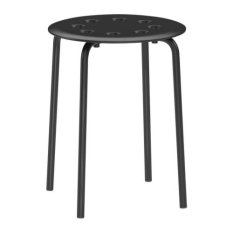 IKEA Marius - Bangku Duduk - Hitam