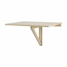 IKEA NORBO Daun meja lipat dipasang di dinding, kayu birch uk 79x59 cm