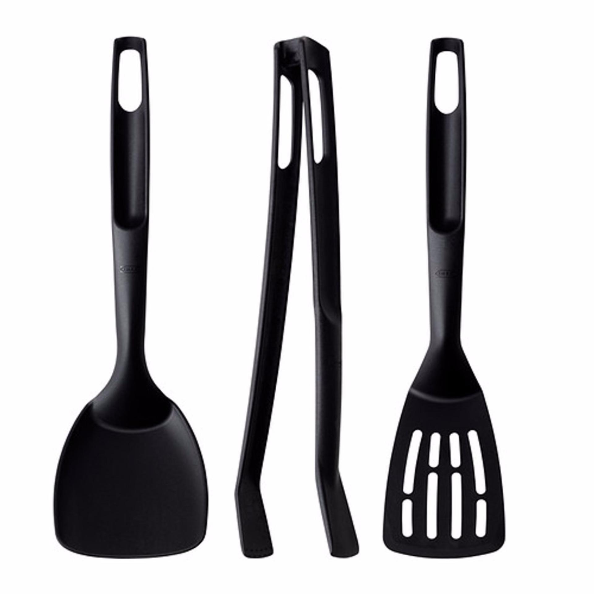 IKEA Speciell Spatula Penggorengan Set - Hitam