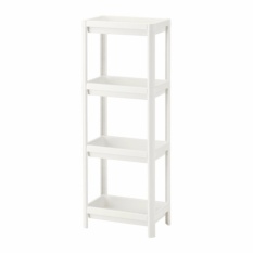 Ikea Vesken Rak Serbaguna 4 Susun - Putih