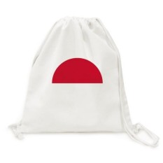 Indonesia Nasional Bendera Asia Simbol Pola Kanvas Drawstring Ransel Belanja Perjalanan Ringan Dasar Tas Hadiah-Internasional