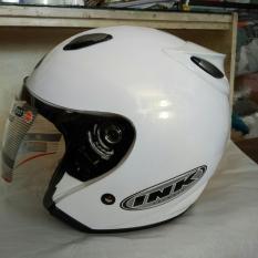 INK Helm Ink centro magenta Polos - Putih