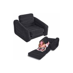Intex Pull Out Size Twin Sofa Bed Hitam. Sofa Kasur Angin Lipat 68565