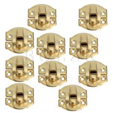 Gembok Besi HASP Kuning A011 21x20mm Set 10