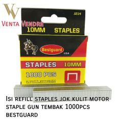 Isi refill staples jok kulit motor staple gun tembak 1000pcs bestguard
