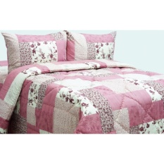 Istanaku Bedcover dan Sprei Uk.160x200 - Jonathan pink