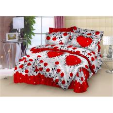 Istanaku Bedcover dan Sprei Uk.90x200 - Mawar Love