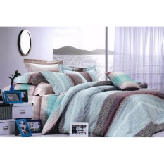 Istanaku Bedcover dan Sprei Uk.90x200 - putri malu biru