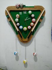 Jam dinding billiard handmade