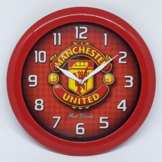 Jam Dinding On Time - Mancester United (MU)