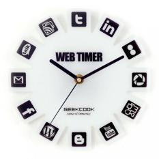 Jam Dinding Shabby Chic Unik Facebook Twitter Path Chrome Youtube