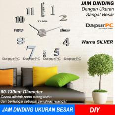 Jam Dinding Ukuran Besar DIY 80-130cm Diameter - Giant