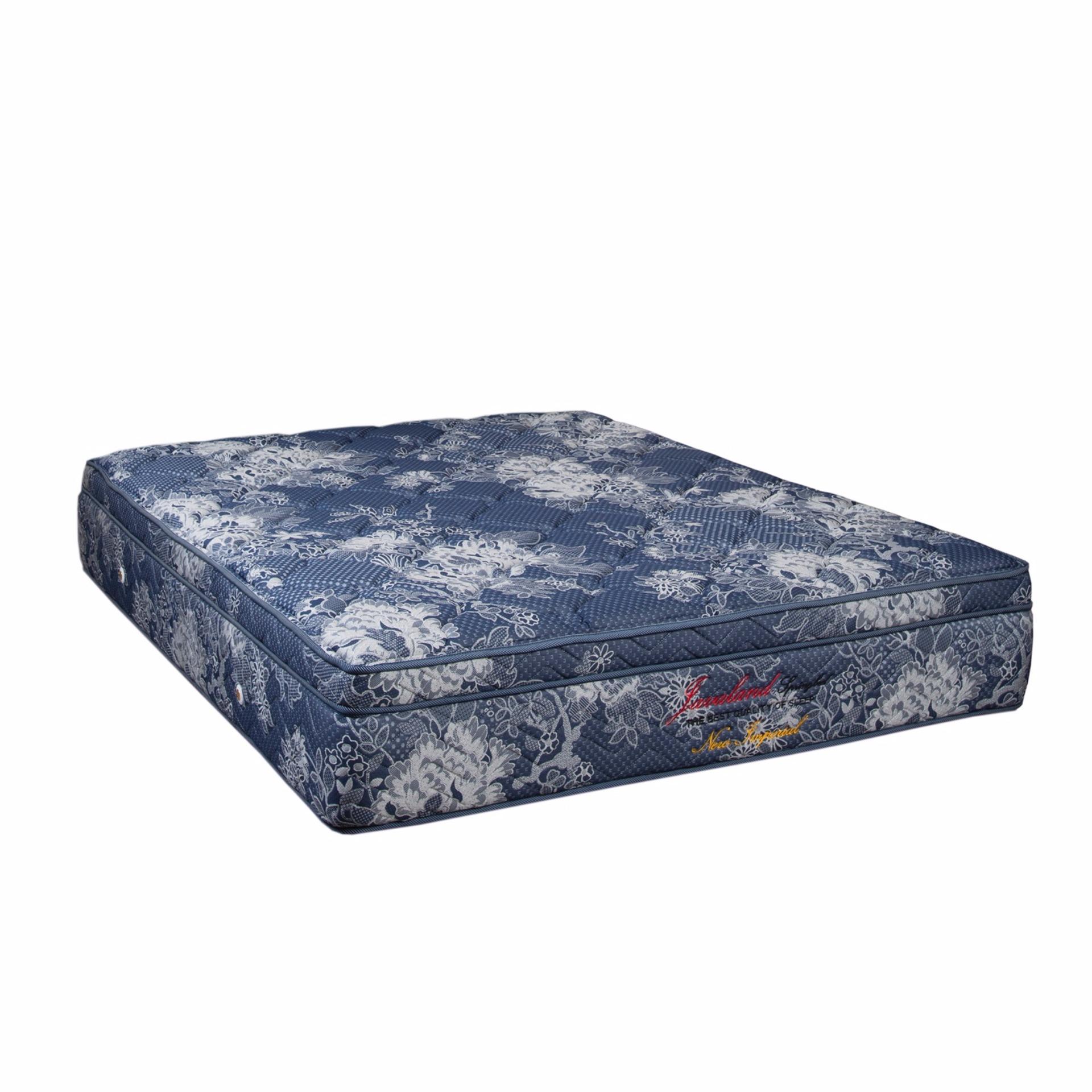 Javaland Springbed New Imperial Plush Top Tebal 30 Cm Size 160 x 200 - Mattress Only - Biru - Khusus Jabodetabek