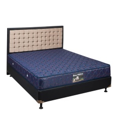 Javaland Springbed New Panda HB Victoria Size 160 x 200 - Full Set - Biru - Khusus Jabodetabek