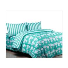Jaxine Katun Motif Loly Poly Set Sprei