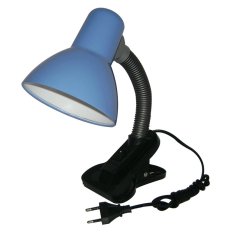 EELIC JIAMEI Lampu Meja - Baca - Belajar Jepit Switch JM-108S Biru