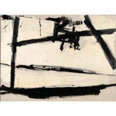 Jiekley Fine Art - Lukisan Painting Number 2 Karya Franz Kline - 1954