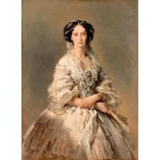 Jiekley Fine Art - Lukisan Portrait of Empress Maria Alexandrovna Karya Franz Xaver Winterhalter - 1857